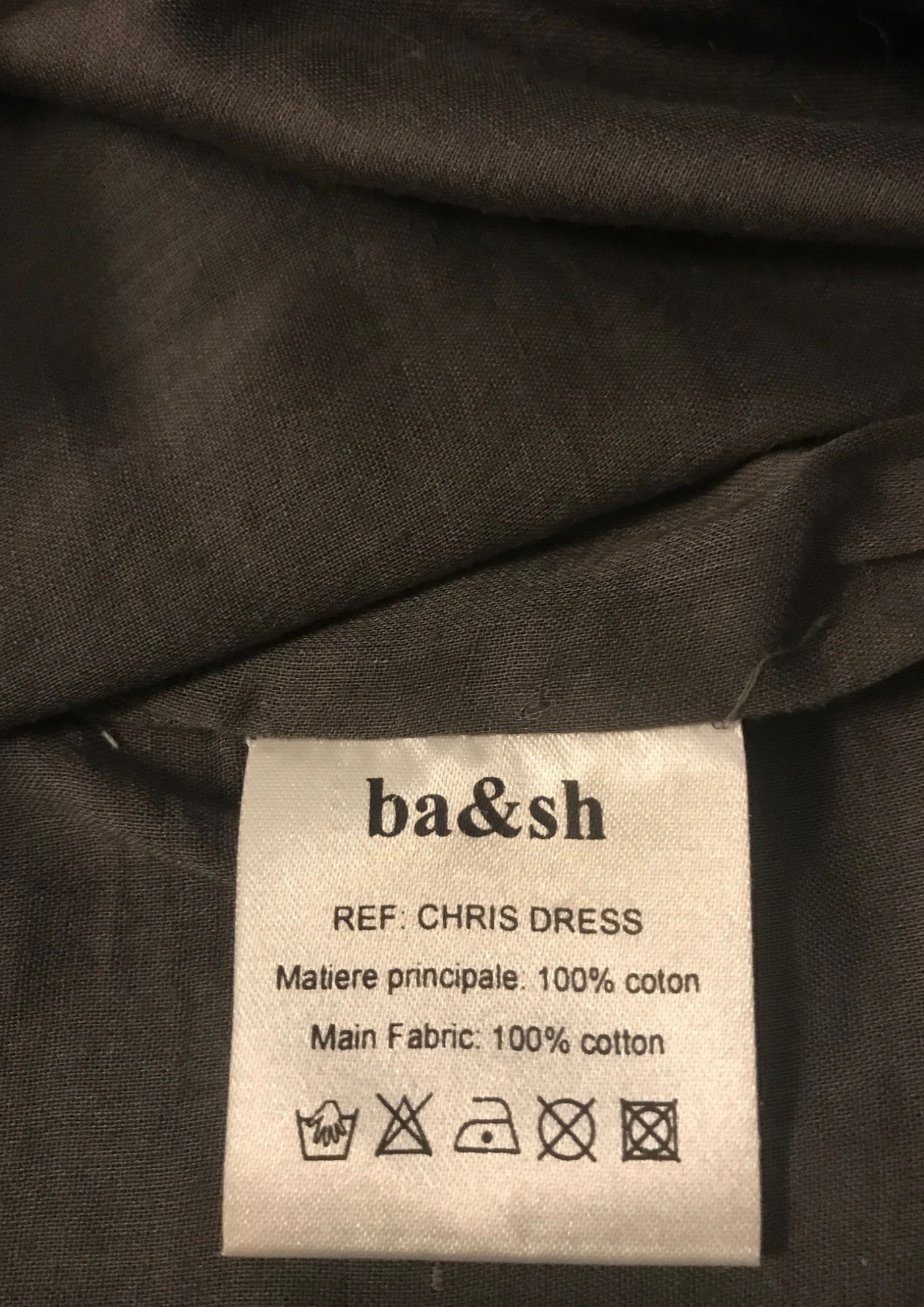 Robe kaki “Chris Dress” – Taille 38 👗