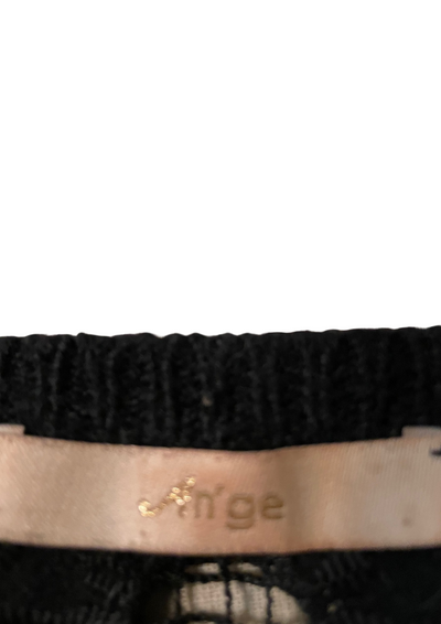 🖤 Pull noir dentelle Taille Unique 🖤