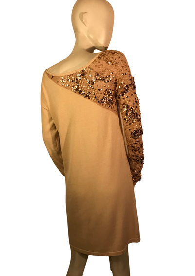 Robe pull pailletée Taille 38