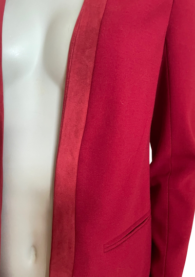 🧥 Veste rouge chic Taille 38 🧥