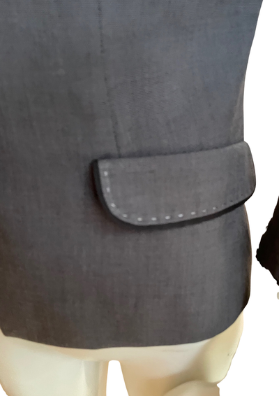 🖤 Veste tailleur grise – Élégance intemporelle Taille 36  👩💼