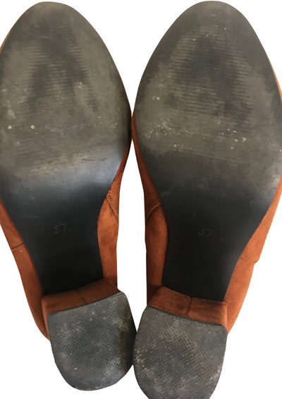 Boots cognac Pointure 37