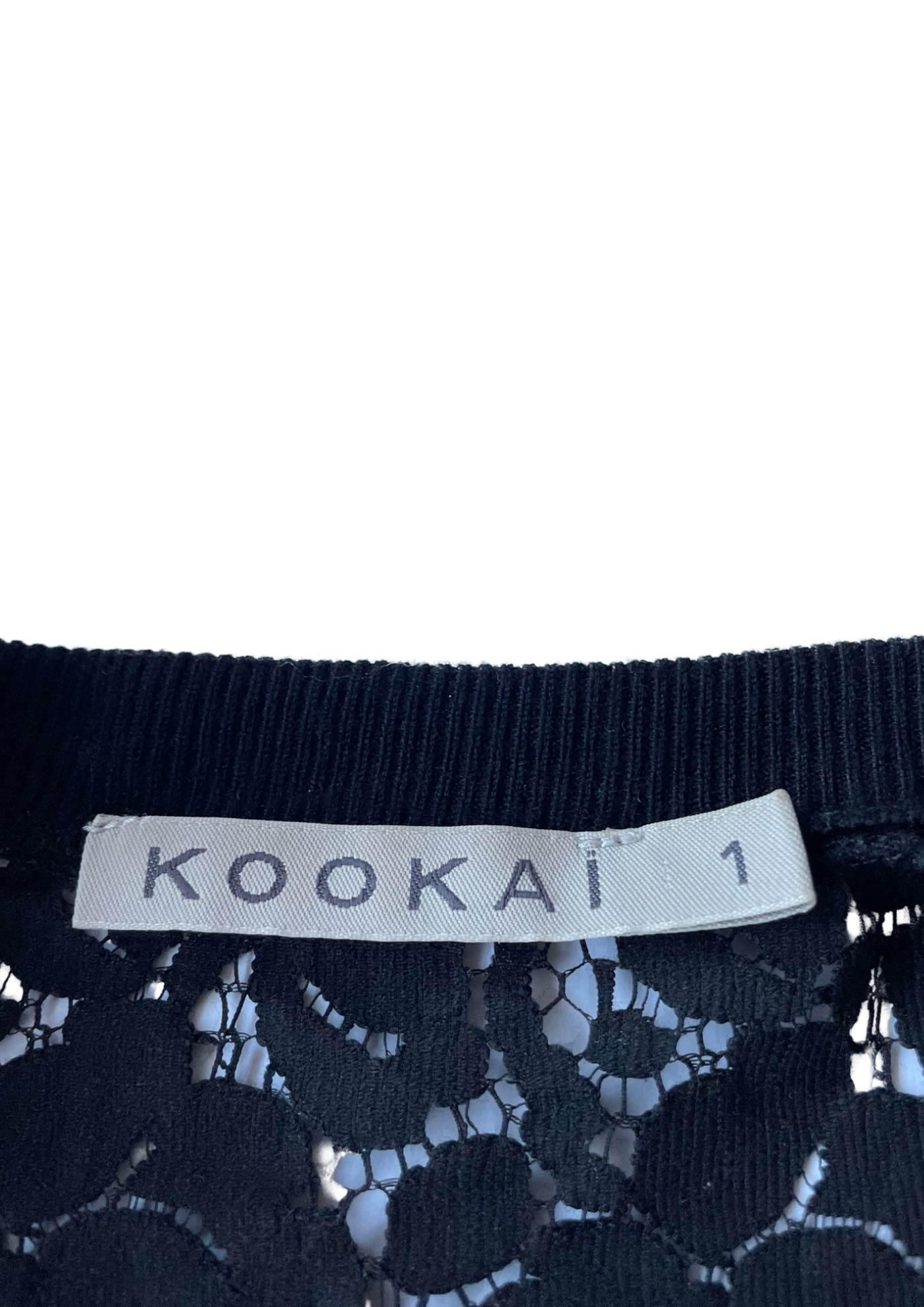 🖤 Élégant cardigan noir en dentelle Taille 36 🖤