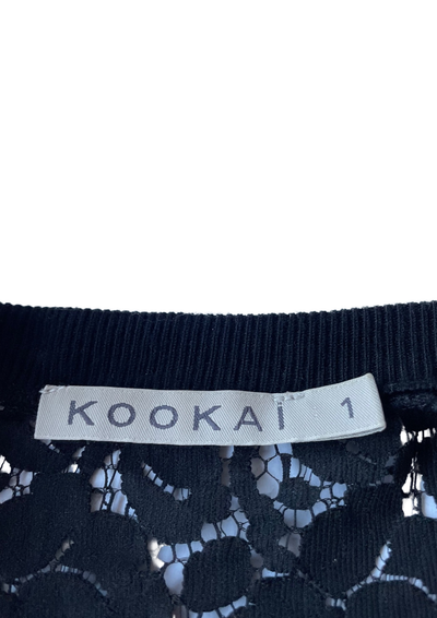 🖤 Élégant cardigan noir en dentelle Taille 36 🖤