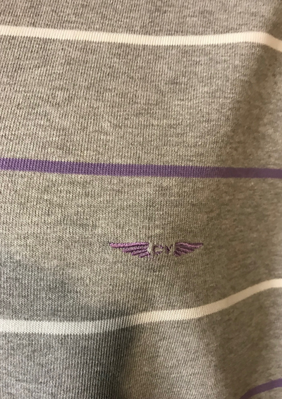 Polo rayé Taille XL
