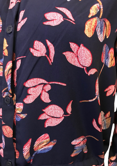 Robe à motifs feuilles Taille 38