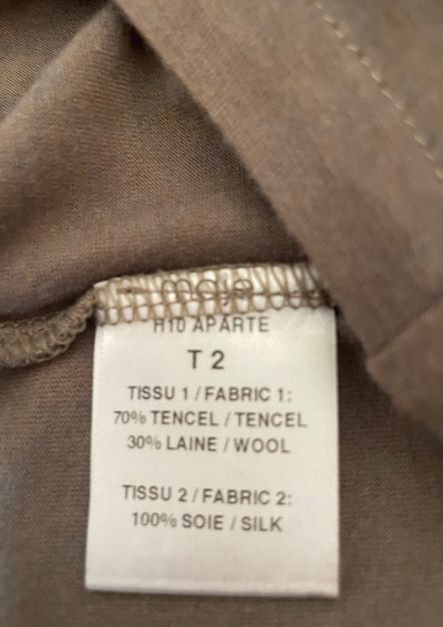 🌟 Robe élégante en Tencel et Laine Taille 38 🌟