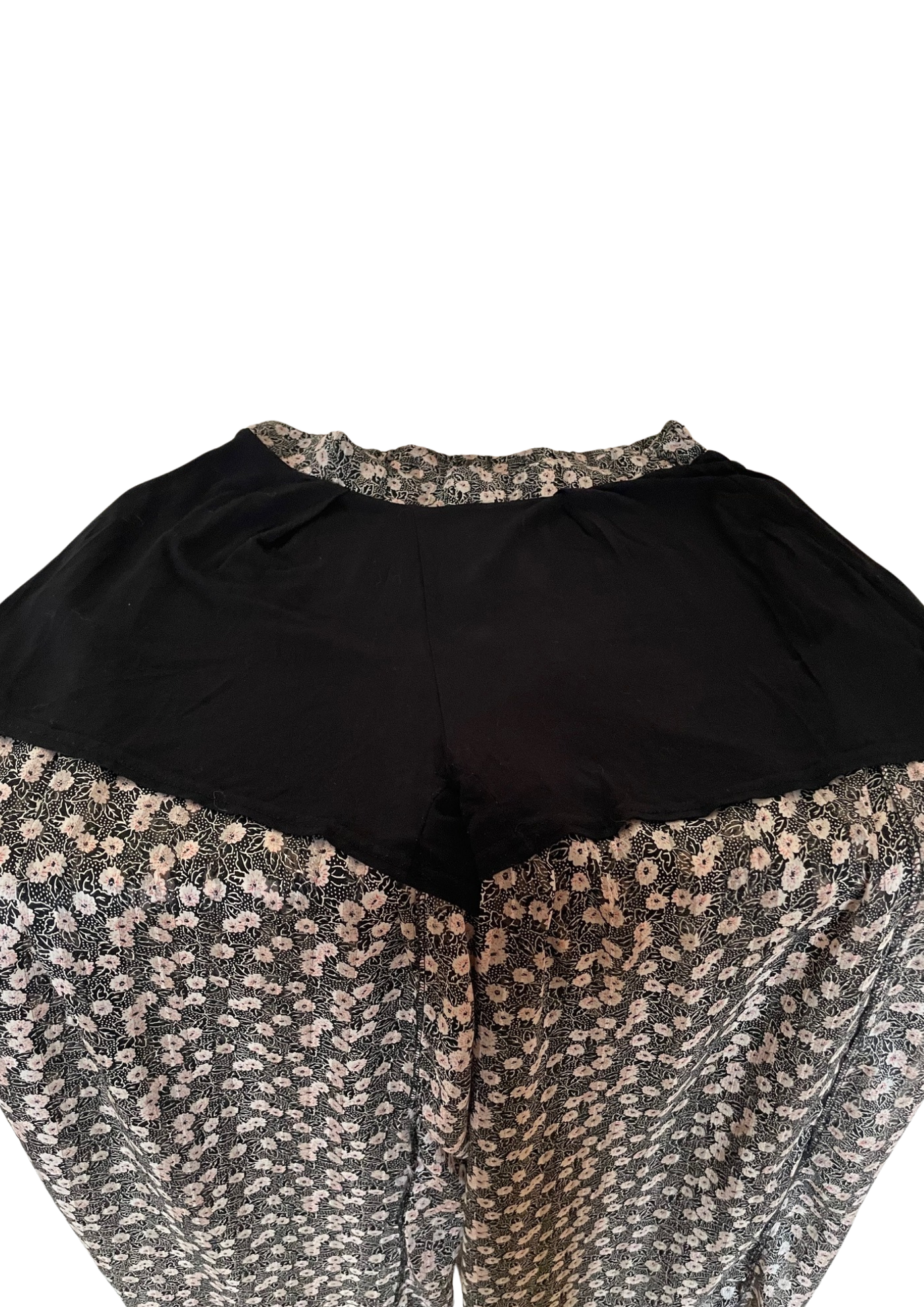 🌺 Pantalon fluide fleuri Taille 38 🌿