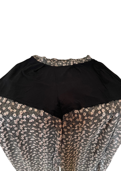 🌺 Pantalon fluide fleuri Taille 38 🌿