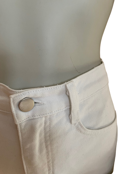 🌟 Short en jean blanc Taille 36 🌟