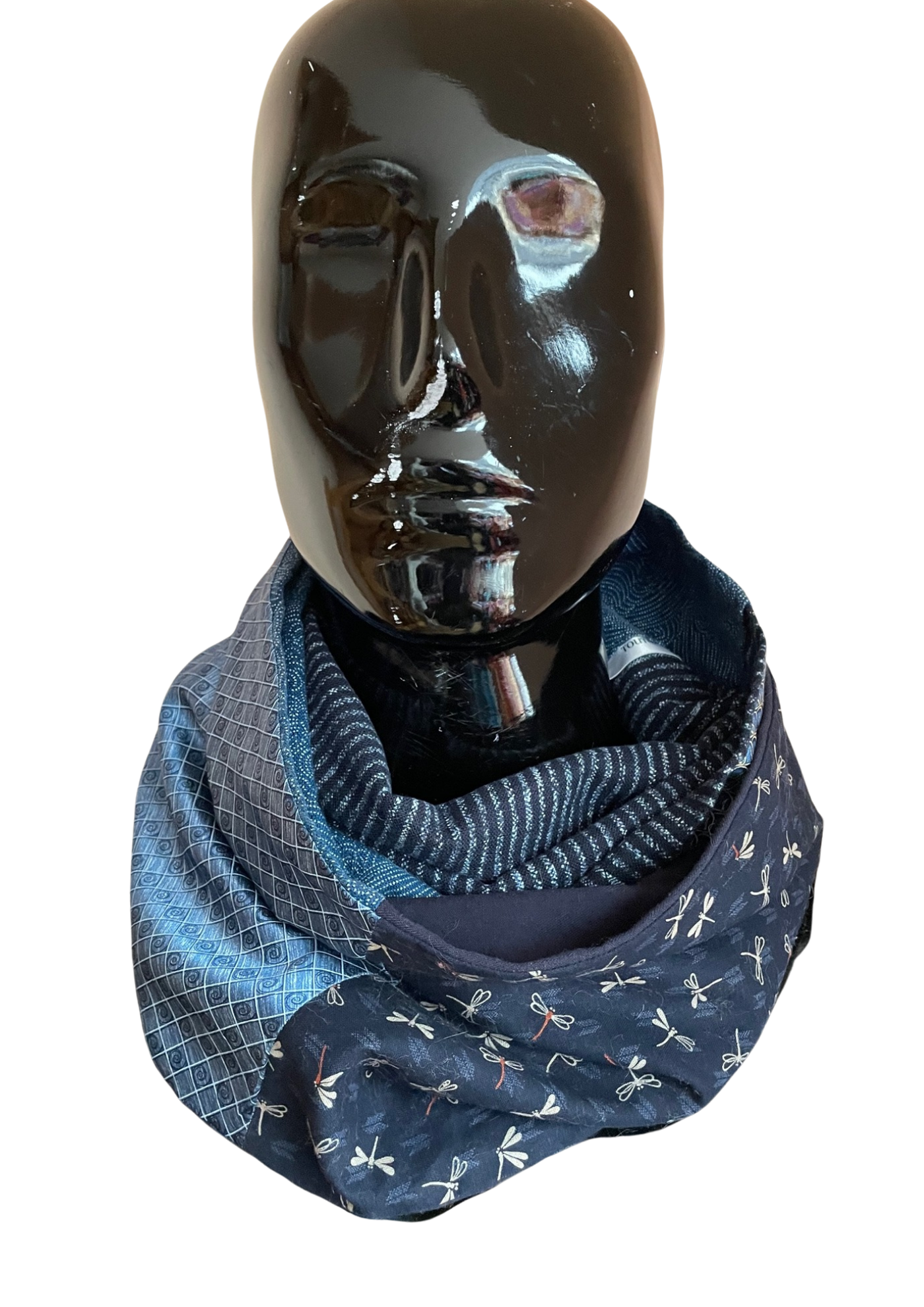 💥 Snood bleu mix motifs 💥