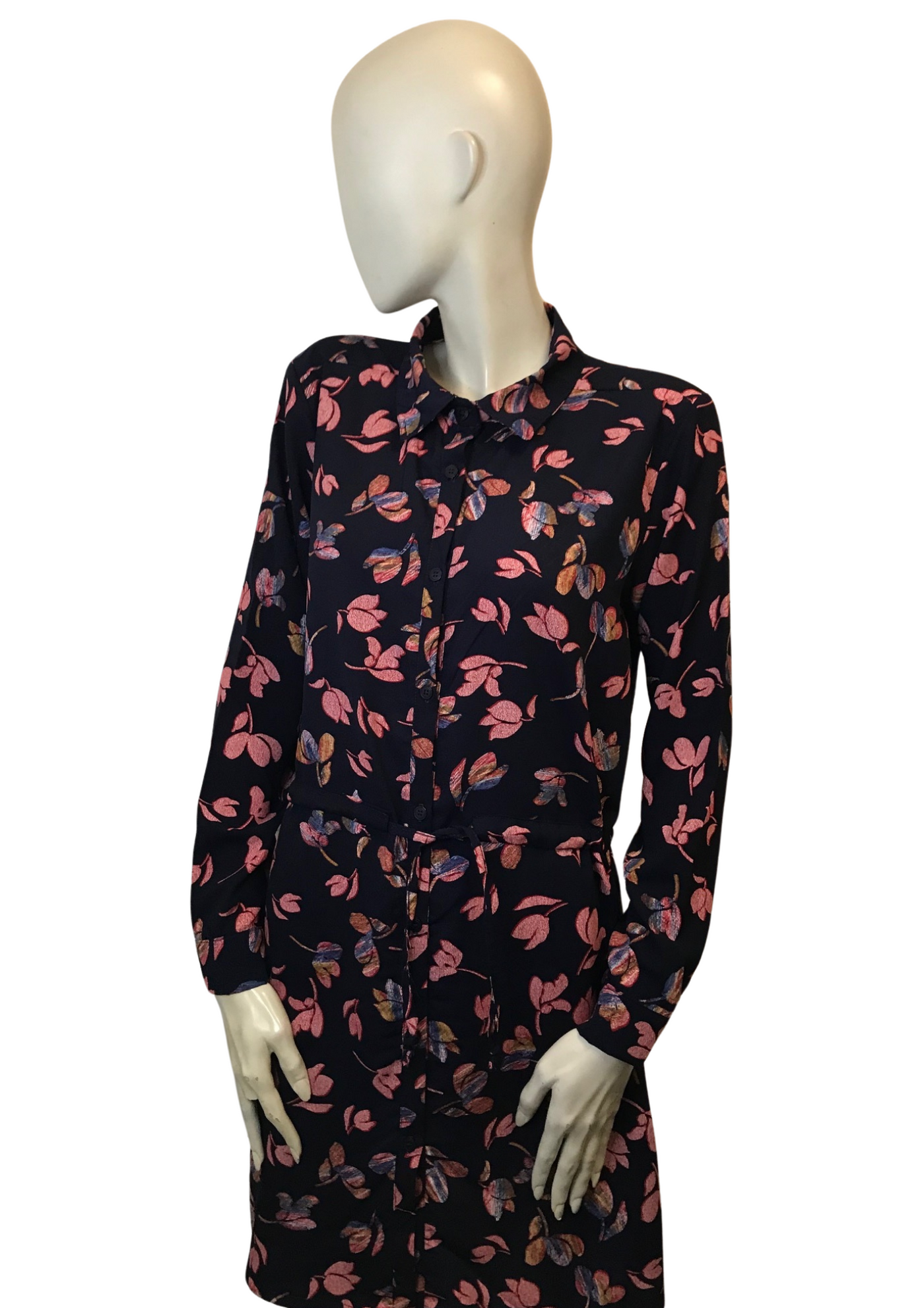 Robe à motifs feuilles Taille 38