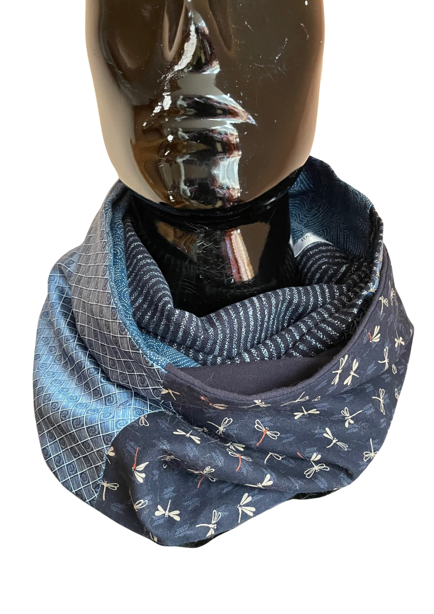 💥 Snood bleu mix motifs 💥