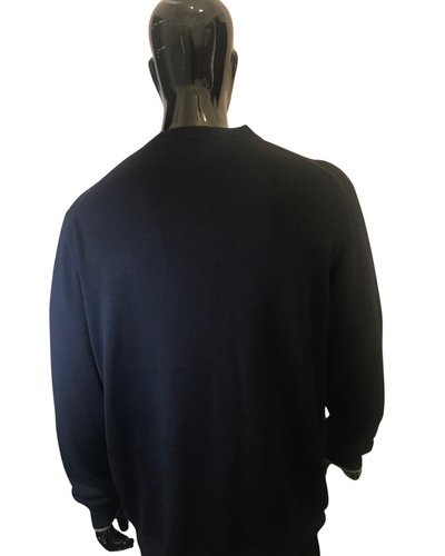 🖤 Gilet noir en laine mérinos Taille XL