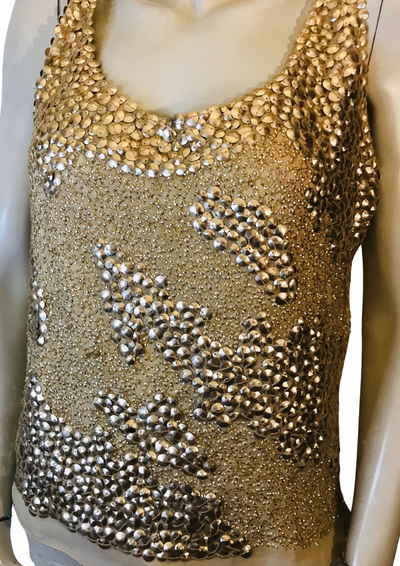 Débardeur perlé Taille 40