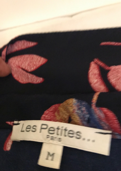 Robe à motifs feuilles Taille 38