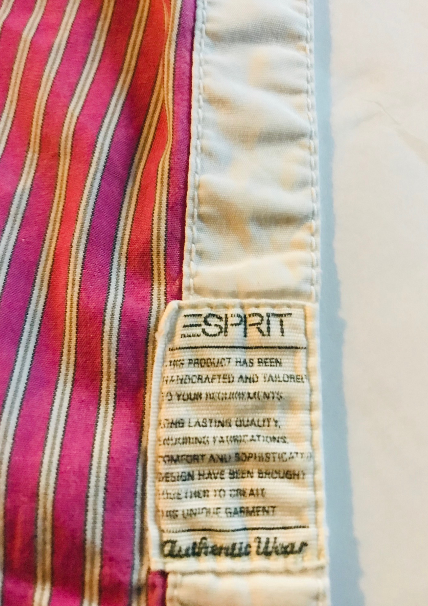 Chemise rayée Taille XL