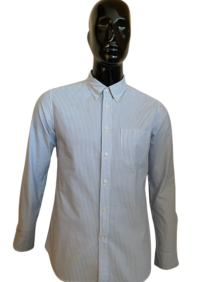 🌀 Chemise Slim Fit Rayée Taille M 🌀
