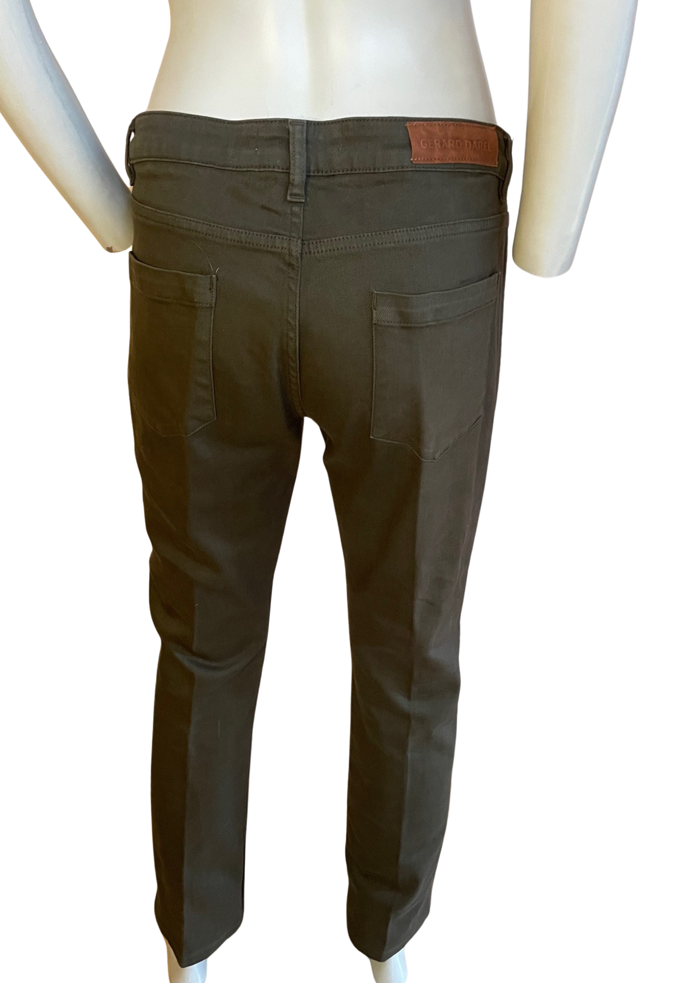 Pantalon Kaki Chic 🌿 – Confort Parisien Taille 40 🇫🇷✨