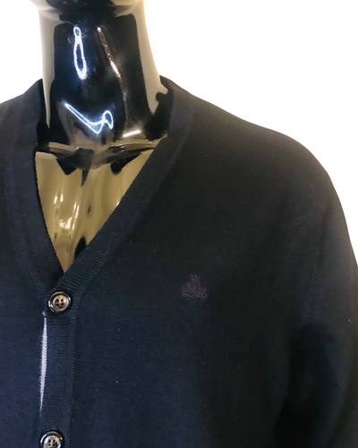 🖤 Gilet noir en laine mérinos Taille XL