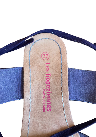 👡 Sandales spartiates violettes – Pointure 36 👡
