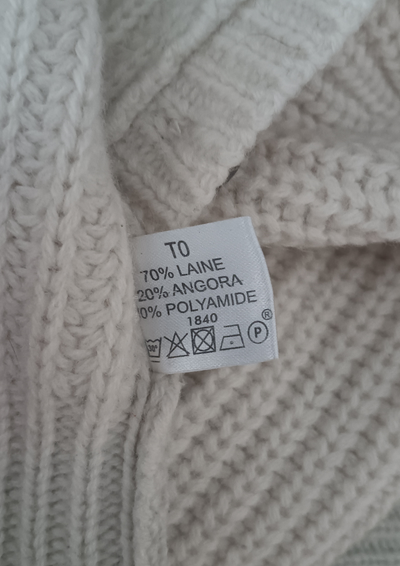 Gilet en laine et alpaga Taille 34