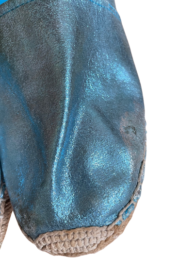 🌟 Espadrilles bleues brillantes Pointure 39 🌟