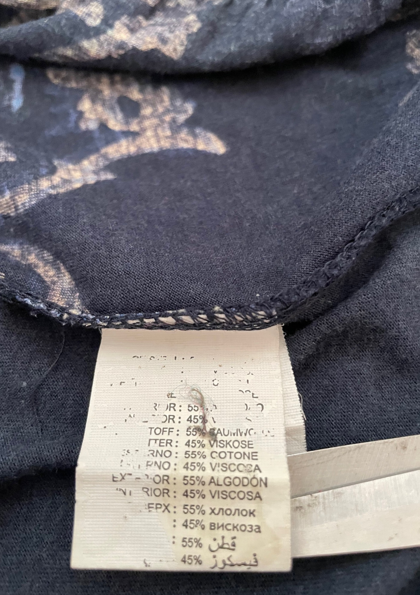 👗✨ Robe Imprimée & Brodée – Taille 36