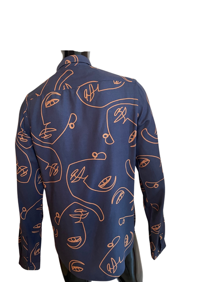 🌀 Chemise originale à motifs Taille M (Neuve) 🌀