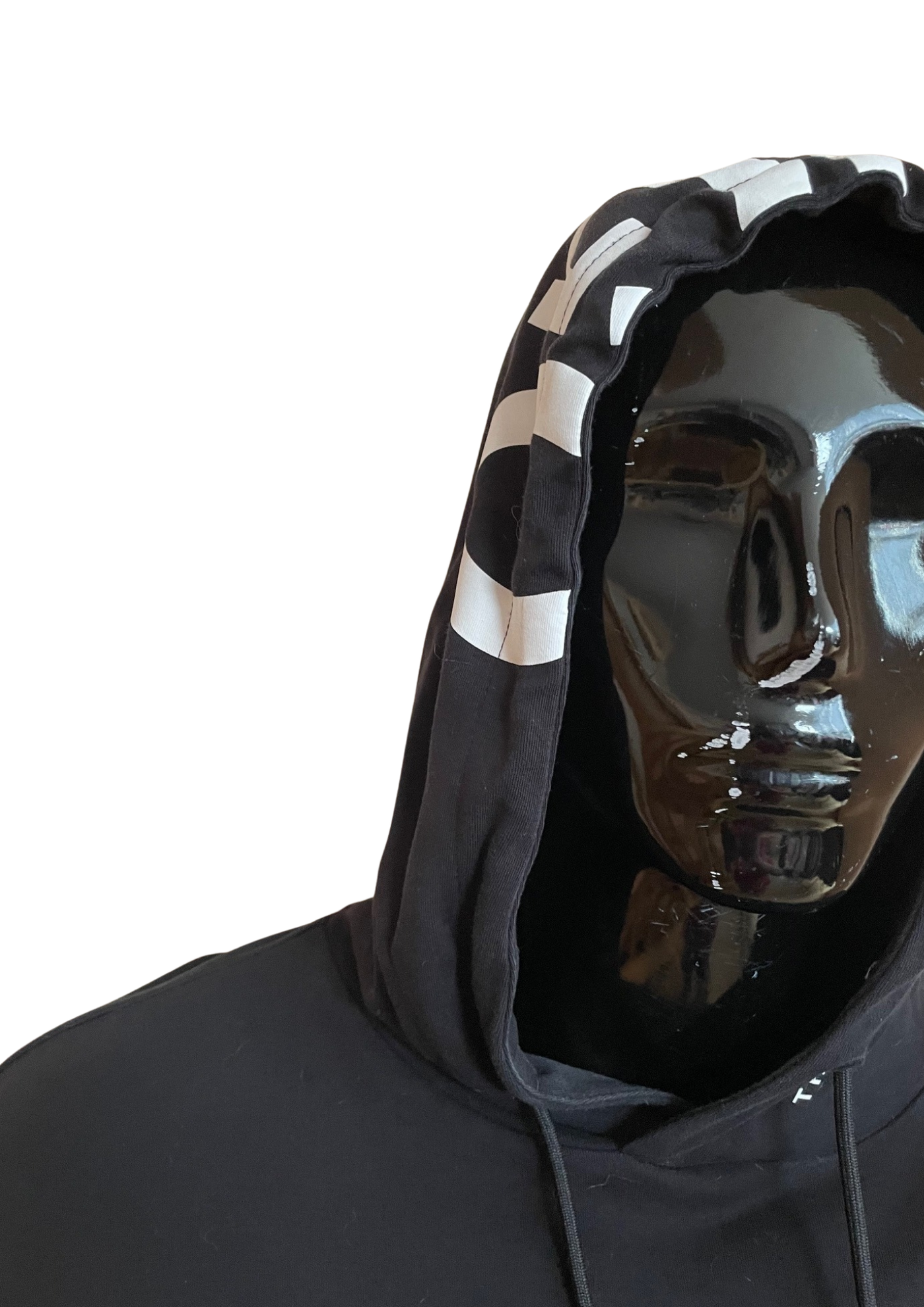 🖤 Sweat à capuche Noir logo contrasté Taille M 🖤
