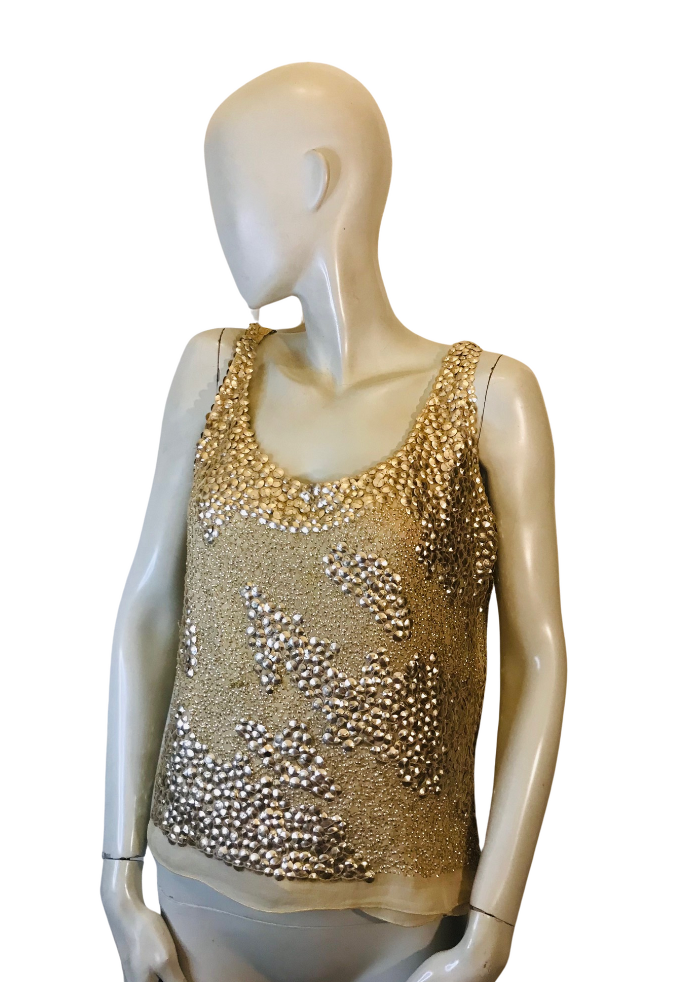 Débardeur perlé Taille 40