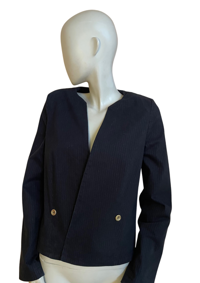 🖤 Veste noire rayée élégante Taille 40