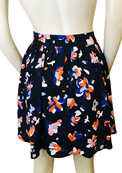 🌸 Jupe fleurie fluide  – Taille 38 (Neuve) 🌸