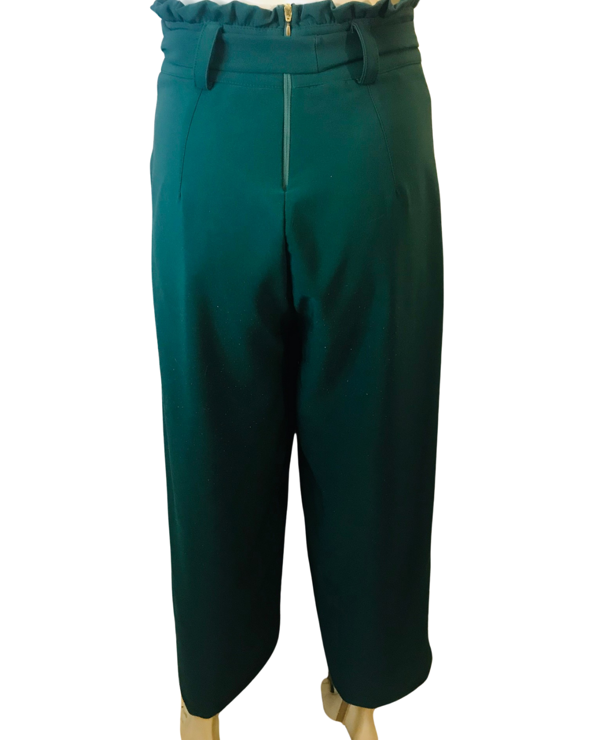 Pantalon vert taille haute Taille 36