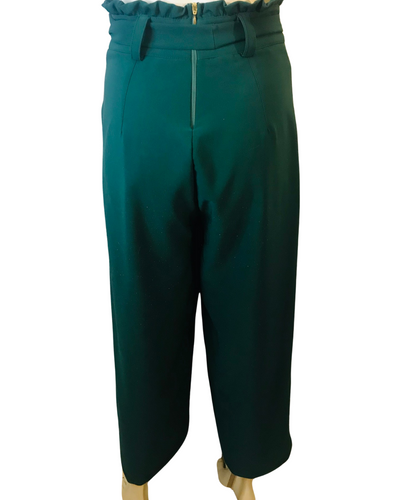 Pantalon vert taille haute Taille 36