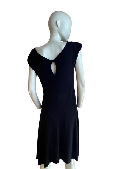 👗 Robe Noire – Élégance & Fluidité Taille 38 💃🖤