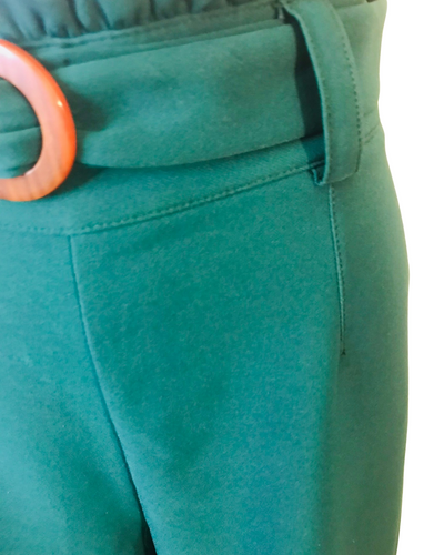 Pantalon vert taille haute Taille 36