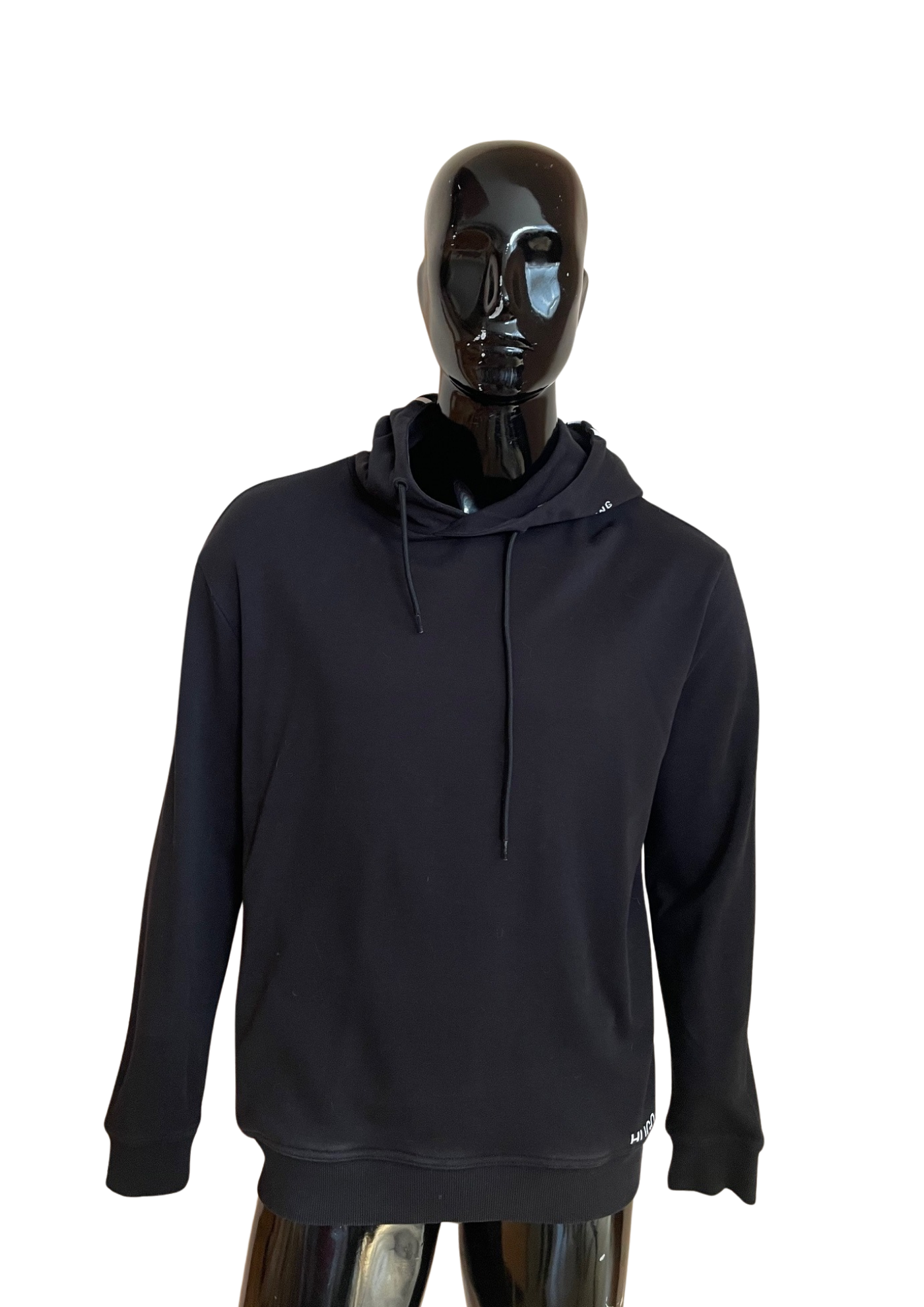 🖤 Sweat à capuche Noir logo contrasté Taille M 🖤