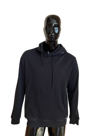 🖤 Sweat à capuche Noir logo contrasté Taille M 🖤