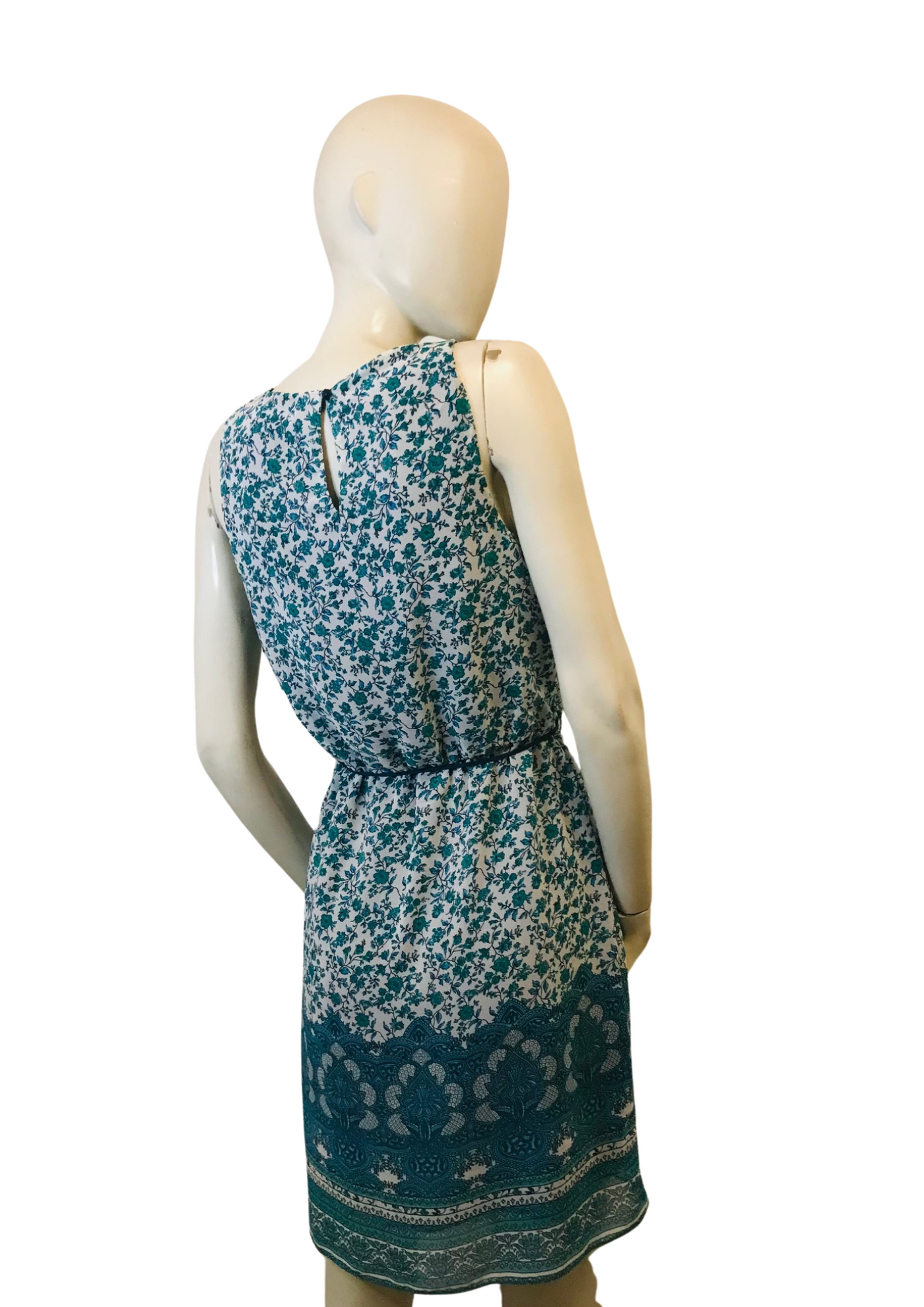 Robe à imprimé floral vert Taille 34 🌿