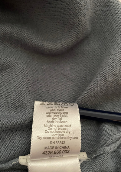 💎 Gilet bleu à volants 💙 – Taille 38
