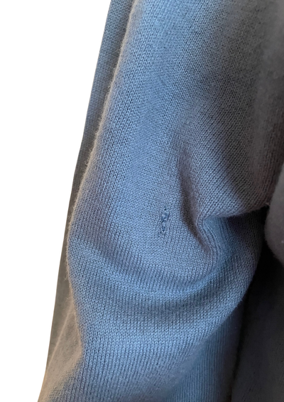 💎 Gilet bleu à volants 💙 – Taille 38