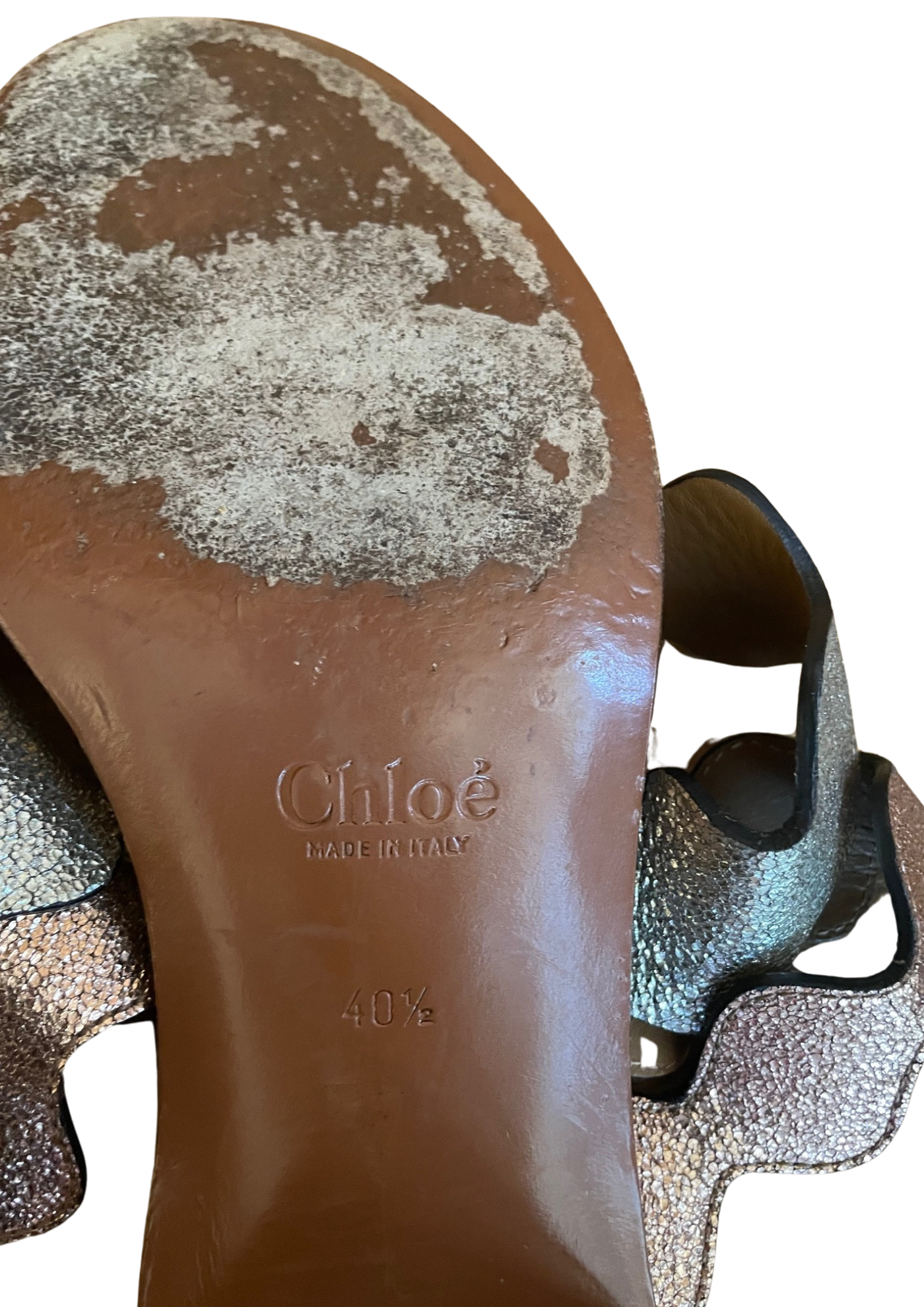 🌟 Sandales à talons en cuir multicolores Pointure 40.5 🌟