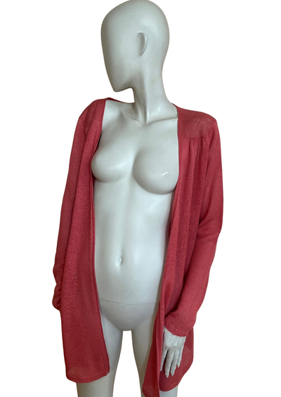 🌺 Cardigan 100% Lin – Taille 36 🌺
