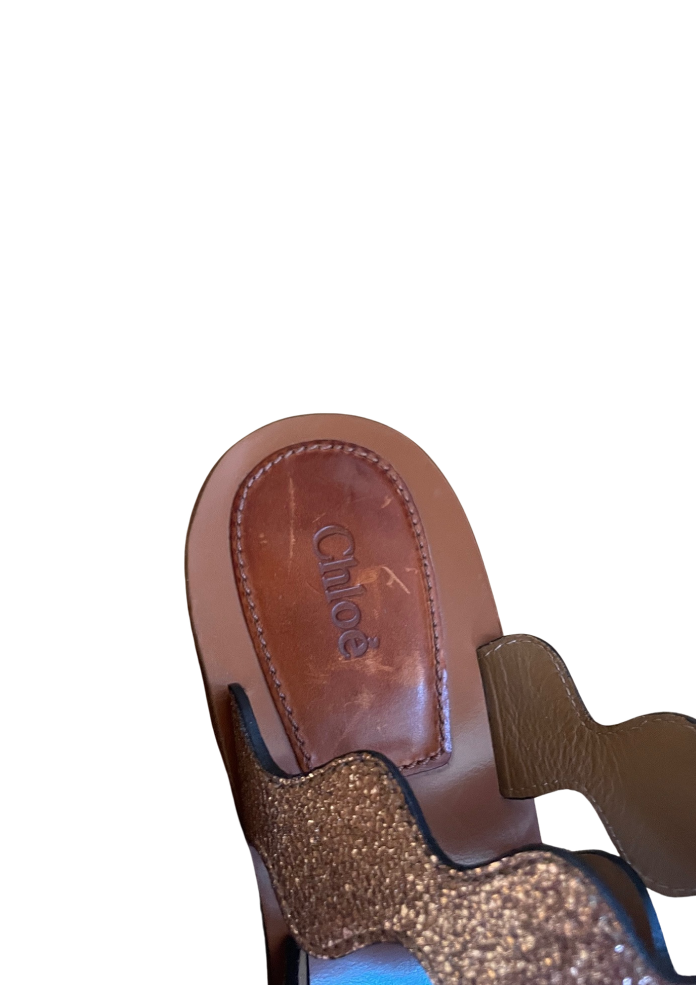 🌟 Sandales à talons en cuir multicolores Pointure 40.5 🌟