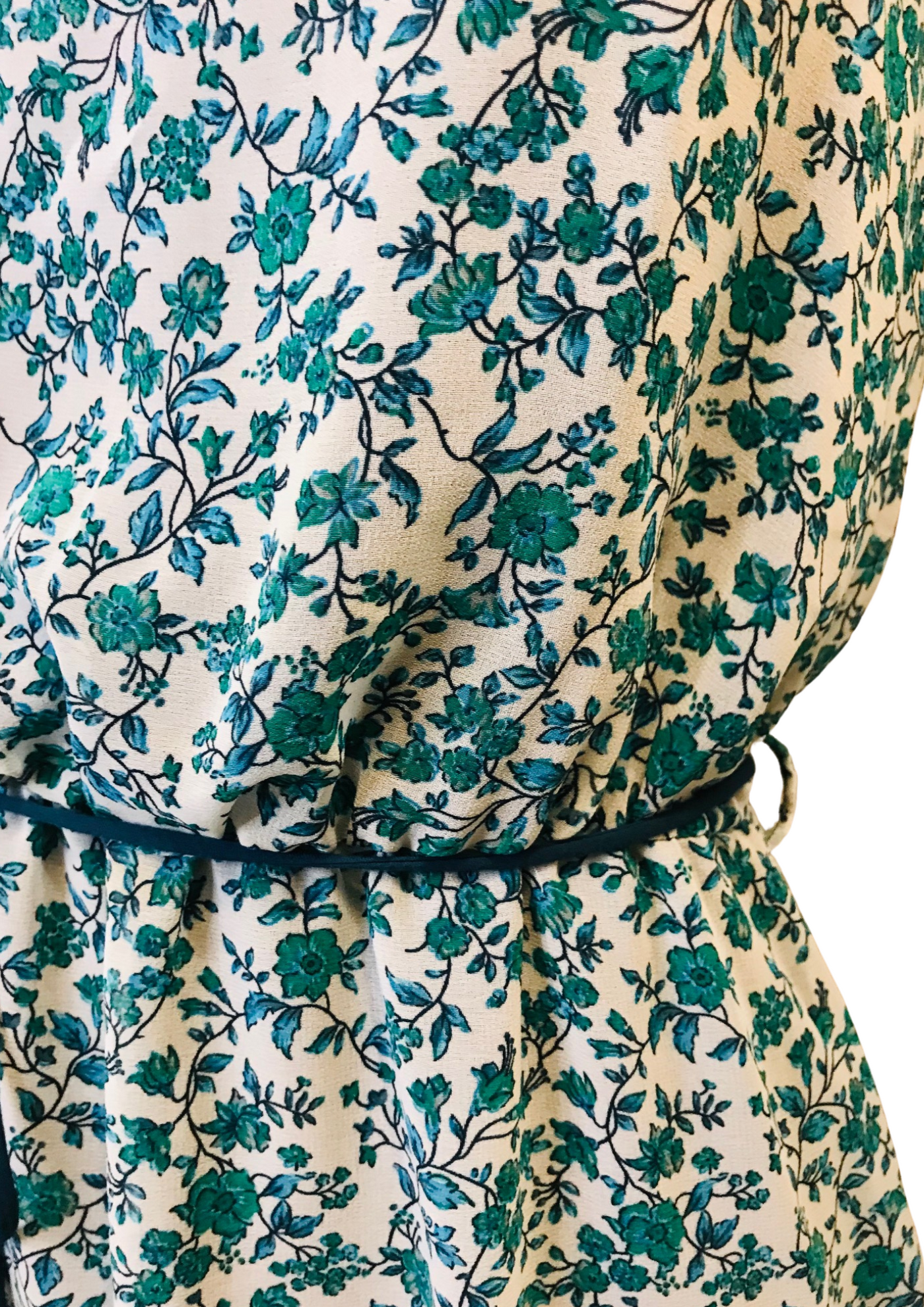 Robe à imprimé floral vert Taille 34 🌿
