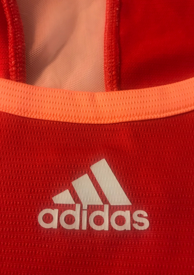 🔥👚 T-shirt de Sport Rouge & Corail – Taille 36 🏃♀️✨