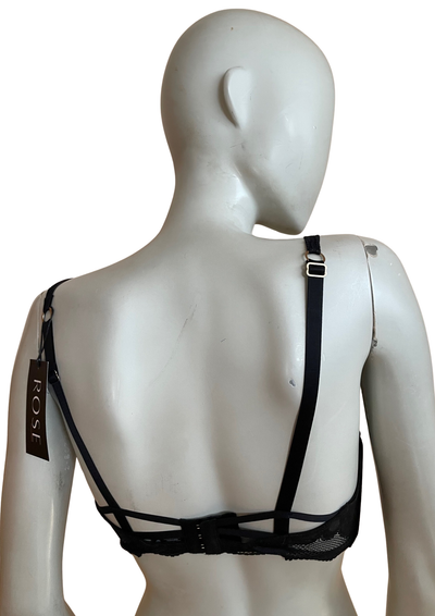 🌹 Soutien-gorge push-up noir – 90D (Neuf) 🖤✨