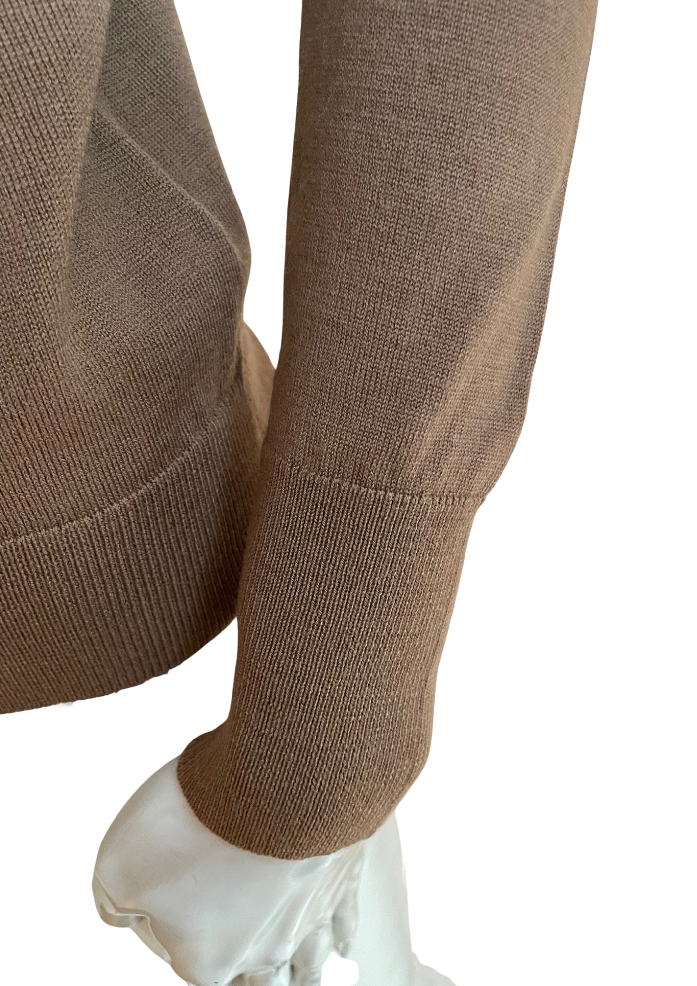 ✨ Pull 100% laine marron — Taille 38 🧶🤎