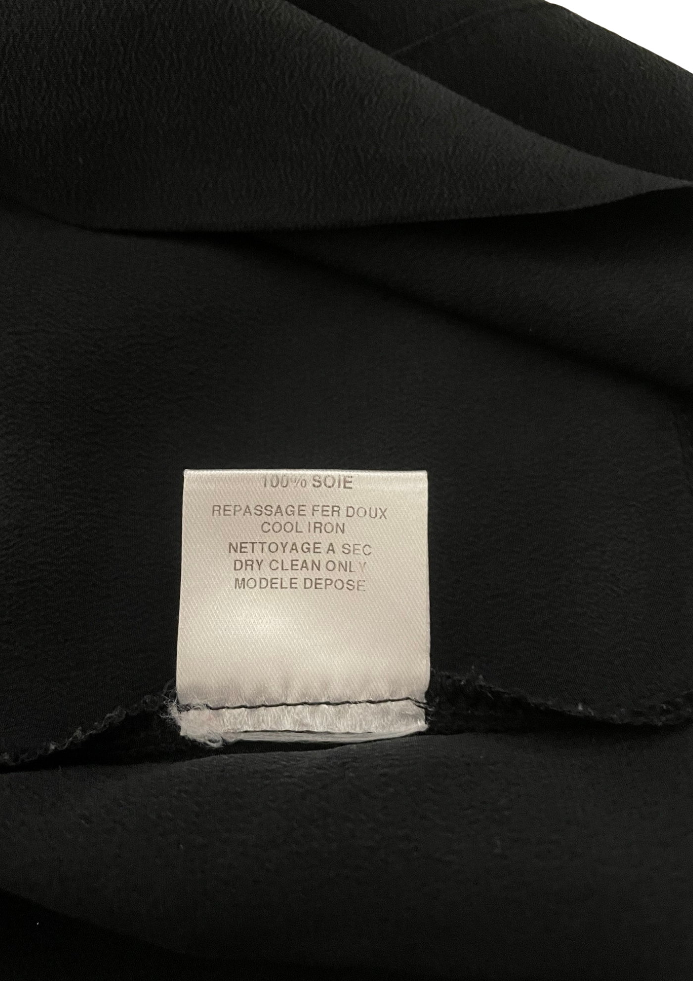 ✨ Robe noire en soie – Taille 36 ✨👗🖤